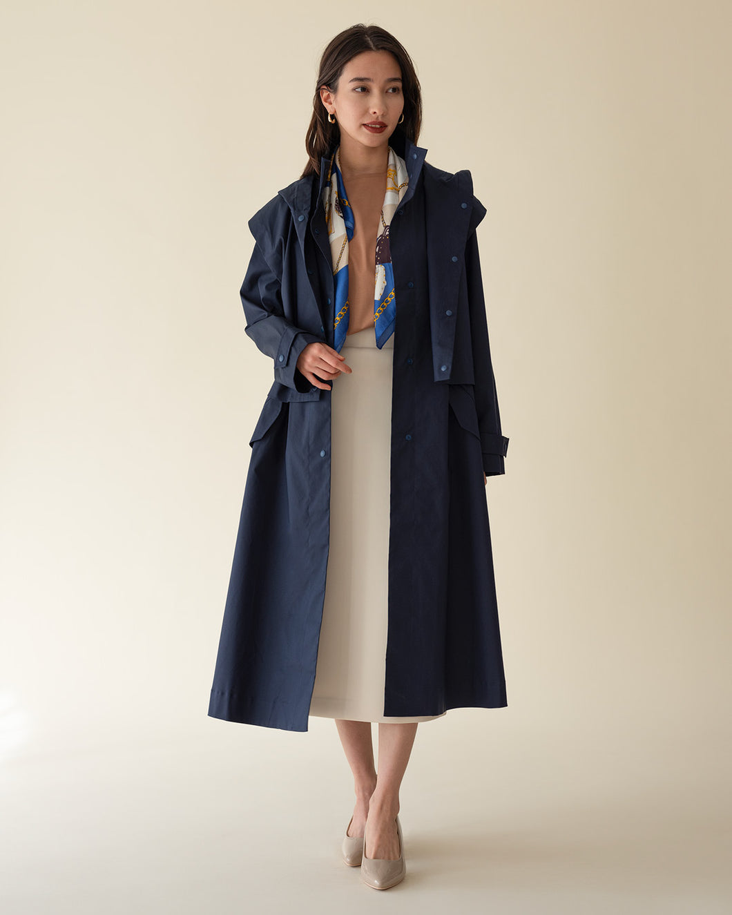 Multiway stretch coat