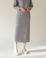 Load image into Gallery viewer, Early Summer Sale 30% OFF&lt;br&gt; Boucle Yarn Color Line Skirt
