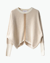 Load image into Gallery viewer, Shiny bicolor dolman pullover
