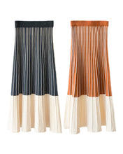 Load image into Gallery viewer, bicolor knit skirt
