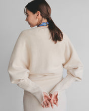 Load image into Gallery viewer, raccoon asymmetrical sleeve pullover
