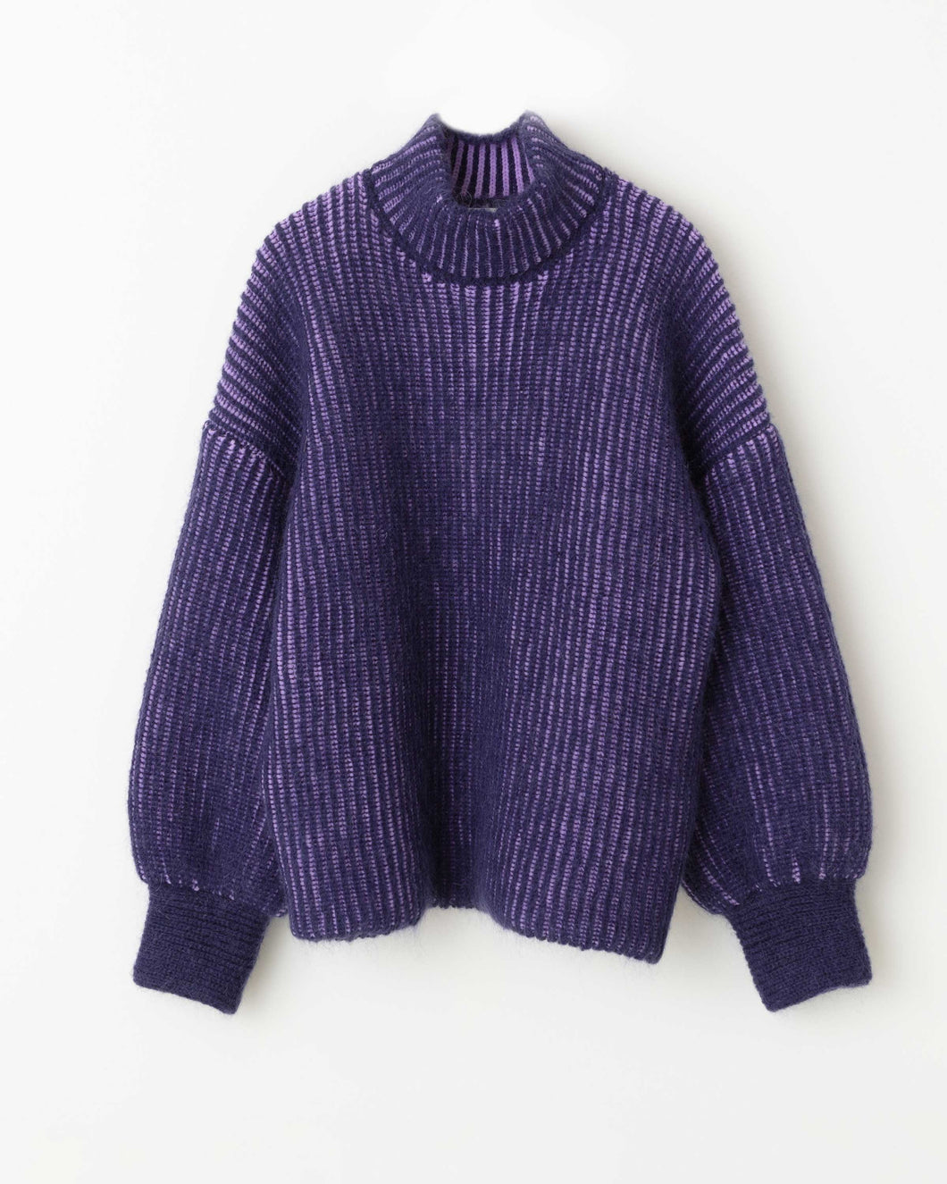 Mohair turtleneck knit