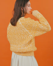 Load image into Gallery viewer, Mohair-mix-cable-knit
