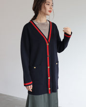Load image into Gallery viewer, Victoria wool knit cardigan
