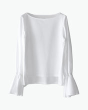 Load image into Gallery viewer, Bell sleeve cut blouse
