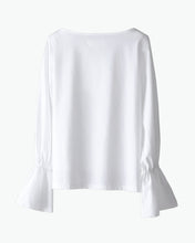 Load image into Gallery viewer, Bell sleeve cut blouse
